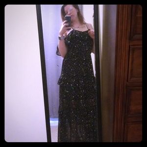 Star maxi dress